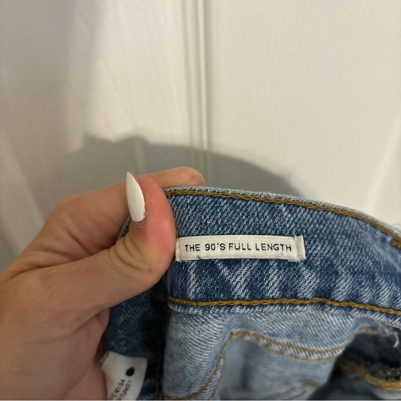 Zara The ‘90S Full Length Jeans Split Hem - Picture 12 of 12